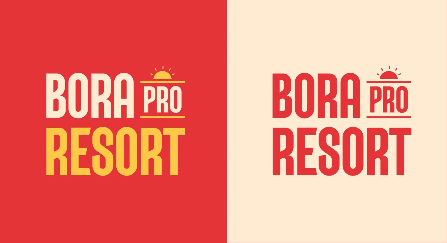Logotipo Bora Pro Resort